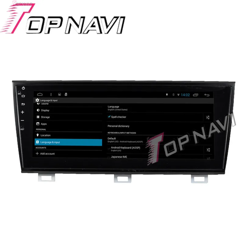 Best Topnavi 1024*600 Quad Core 10.4 " Android 6.0 Car GPS Navigation for Subaru Outback 2015 Autoradio Multimedia Audio,NO DVD 16