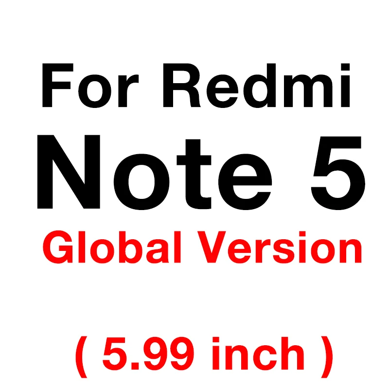 GonoRack 6D защитное стекло xiaomi redmi 4x полное покрытие Экран протектор для Xiaomi Redmi 4X4 Pro 4A закаленное Стекло для Redmi Note 4x 5A 5 плюс глобальная версия xiaomi redmi 4x стекло xiaomi redmi 5 plus стекло - Цвет: Note5 Global Version