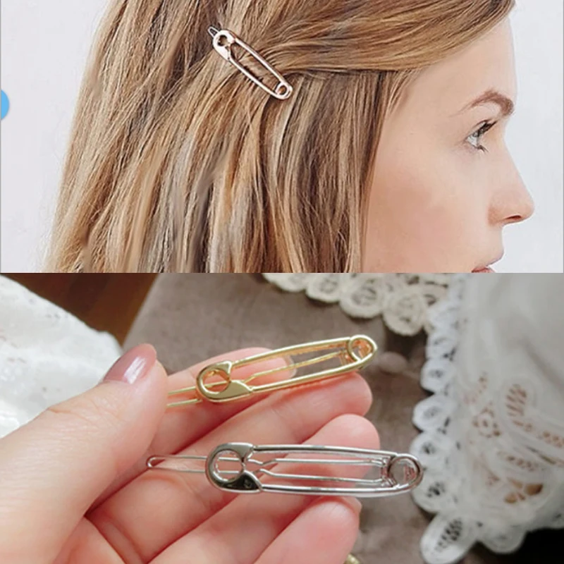

LNRRABC Bridesmaid Paperclip Wedding Headwear Hair Clip Hairpin Hair Accessory Metal Barrette Drop Shipping