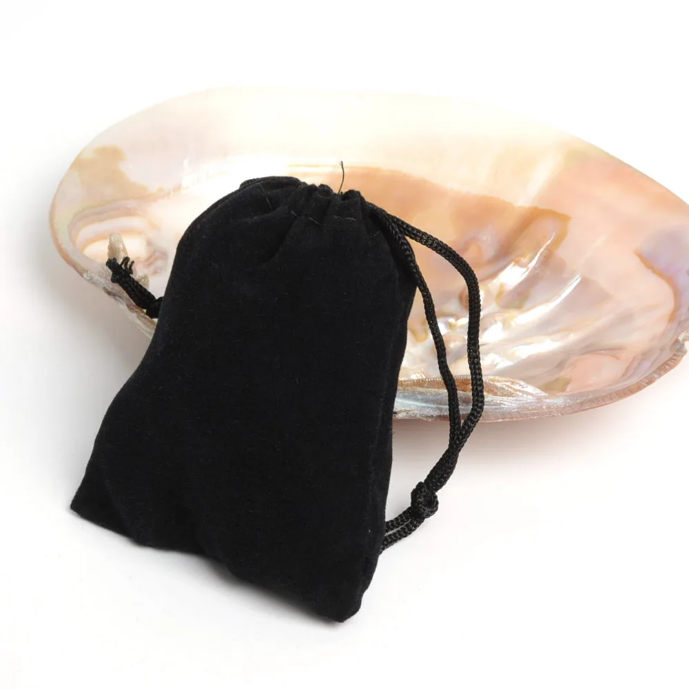 Бархатный мешочек для ювелирных изделий 5 х7 см 100 шт./лот|velvet jewelry bag|velvet gift bagblack velvet