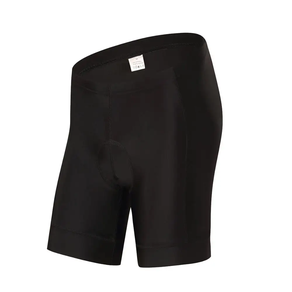 womens black bike shorts
