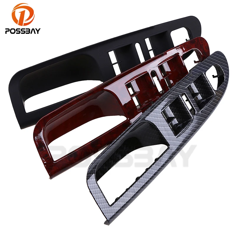 

POSSBAY Car Left Inside Door Handle Window Switch Control Panel Bezel for VW Passat B6 Sedan/Wagon 2005-2010 Car Cover