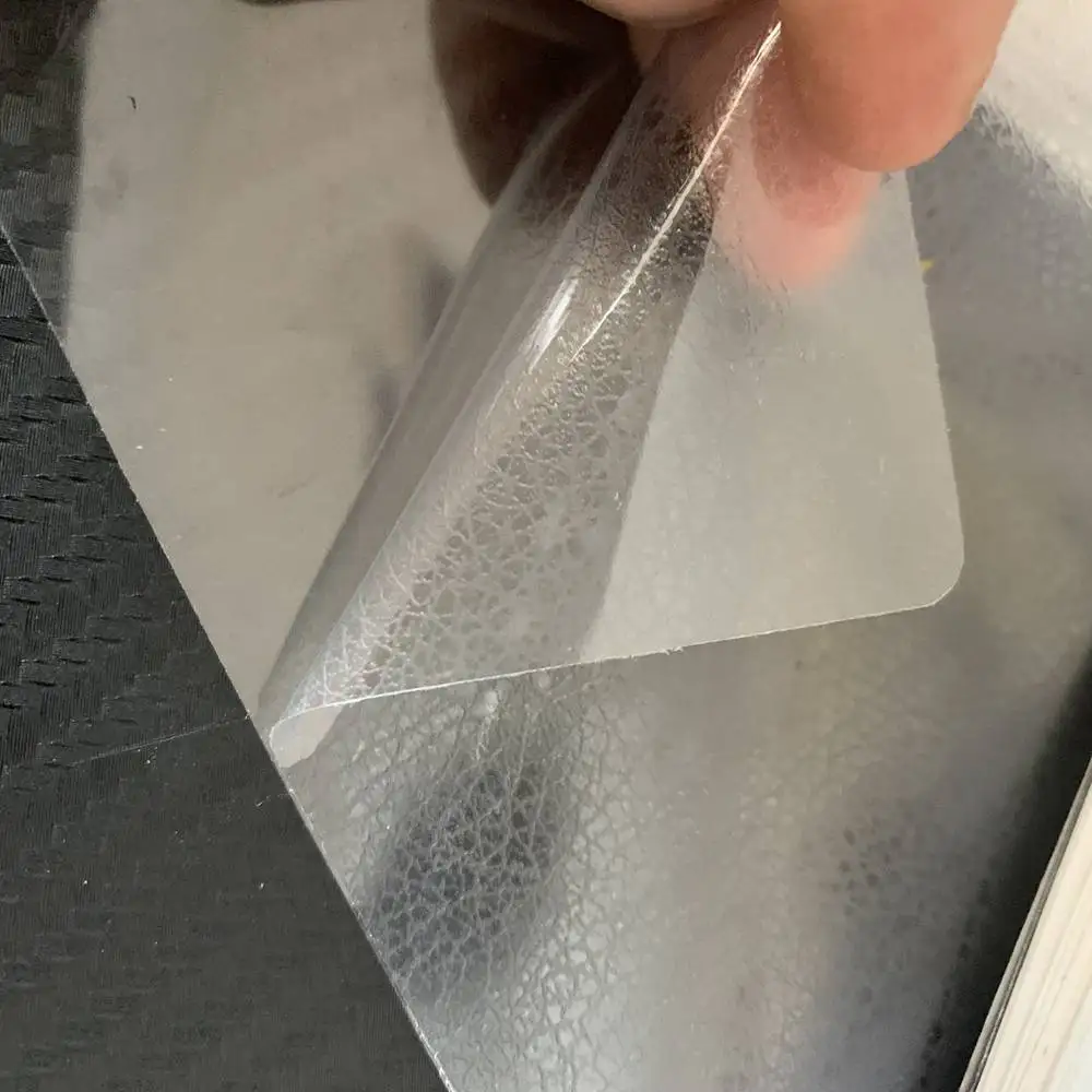transparent  leather vinyl car wrap film stickers  (3)