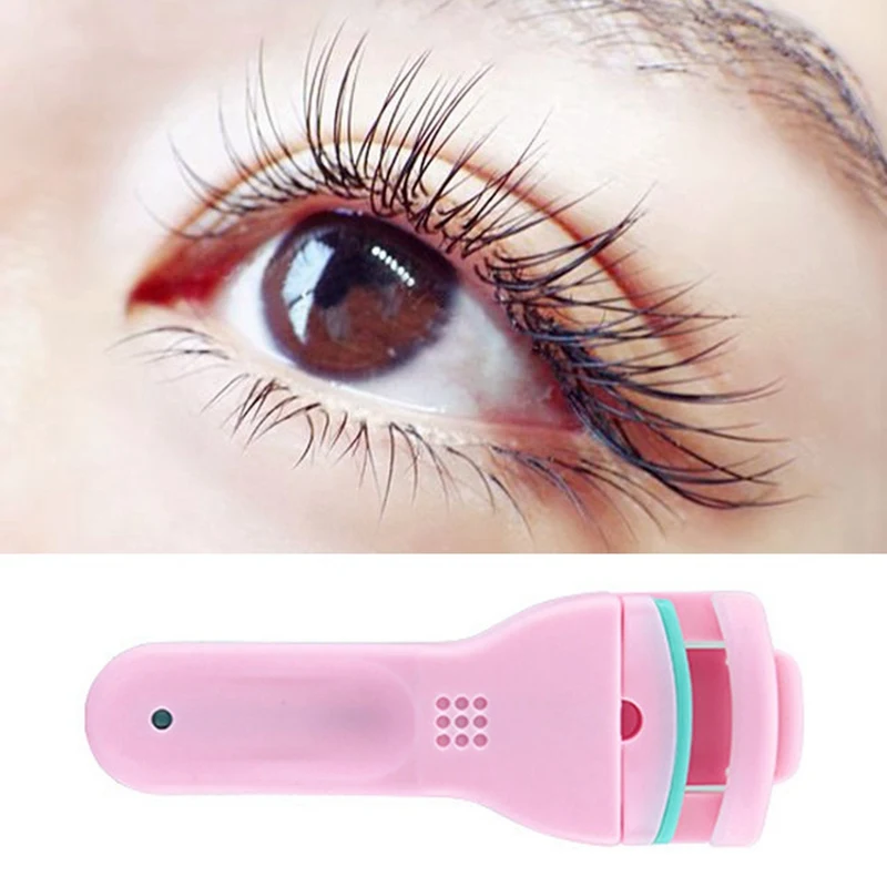 

Mini Macarons Eyelash Curler Local Curling Aid Plastic Portable Beauty Tools