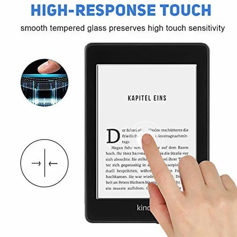 С уровнем твердости 9H закаленное Стекло для Amazon Kindle Paperwhite 4 2018 6 0 дюймов планшет