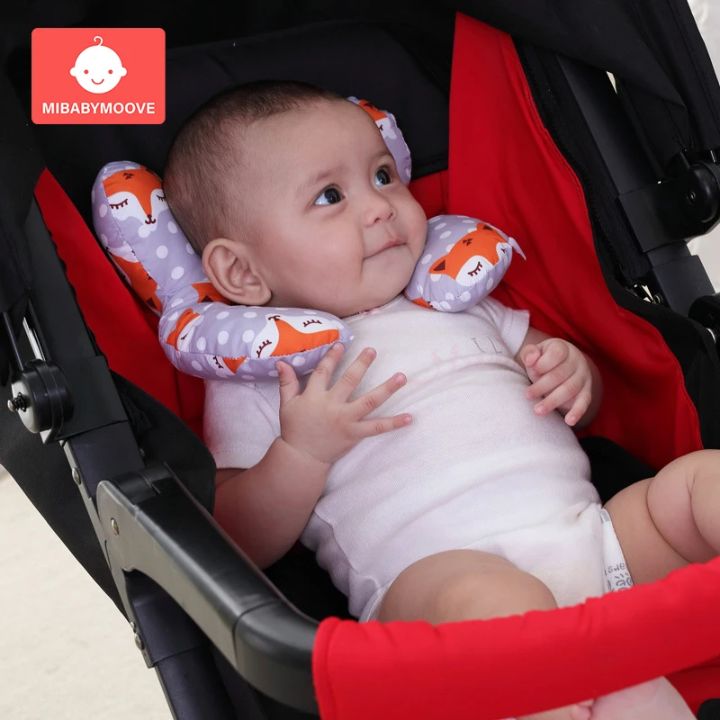 New Safety Seat Baby Head Protection Stereotype Pillow Infant Nursing U-Shaped Cervical Pillow Support Cushion Anti-Head Pillow