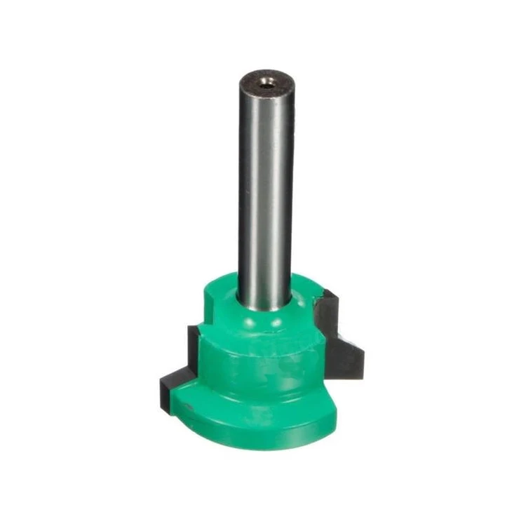 free shipping 1PC 6.35mm Shank Medium Lock Miter Router Bit Stock woodworking milling cutter/milling tools /carb