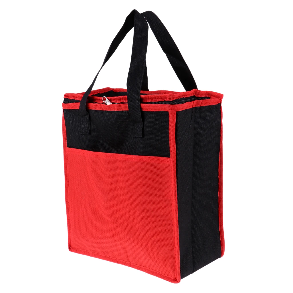 1 Piece Portable Lunch Bag Insulated Cooler Bag Food Picnic Tote Bag Pouch