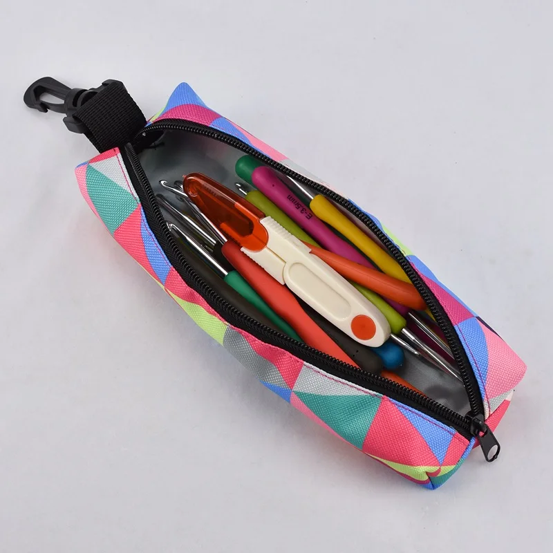 Looen Вязание иглы сумка для хранения Органайзер ручка Чехол Набор для шитья инструменты пустая сумка для красочного хранения сумка для шитья аксессуары
