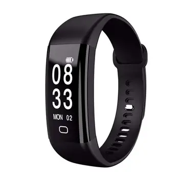 

0.96 Inch Sport F09 Smart Watch Bracelet Blood Pressure Real-time Heart Rate Monitor Pedometer Vibrating Alarm Clock Smart Ban