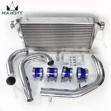 FRONT MOUNT INTERCOOLER KIT PIPING KIT FOR MI TSUBISHI LANCER EVO 7 8 9 NEW silicone hose color blue