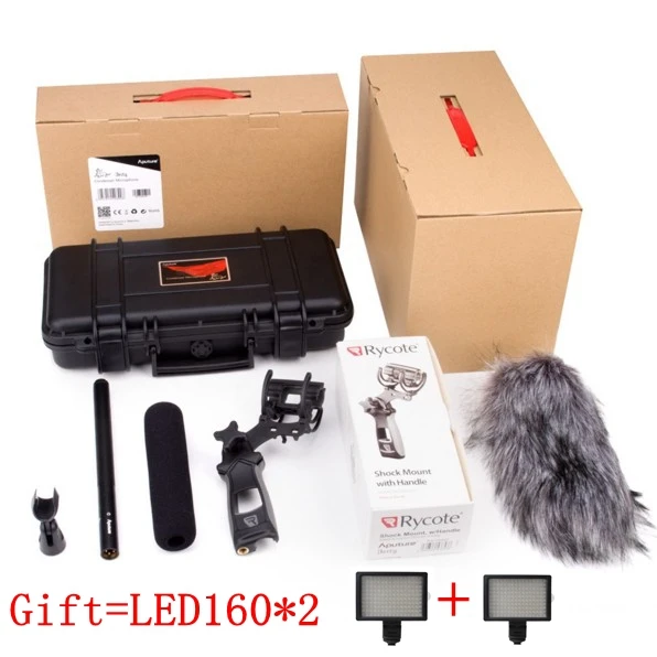

Aputure Deity Kit Condenser Shotgun Camcorder Professional Microphone for Canon Nikon Sony Digital Camera DV Camcorder