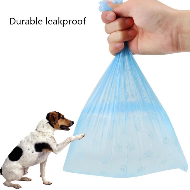 Биоразлагаемые мешки для мусора для домашних собак, мешки для мусора, полиэтиленовый мешок, Диспенсер может совпадать с диспенсером для костей, мешок для чистки кошек 20