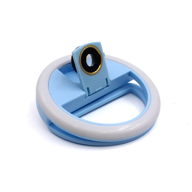 

0.63 X macro Eyelash shooting Fill light LED Lamp Eyelash extension tool USB Multi-fuction Makeup Selfie light