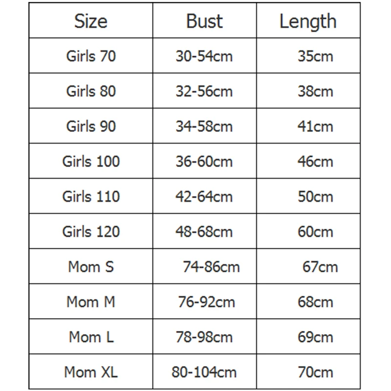 Mom and Daughter Dress for Mum Baby Family Matching Outfits Mommy and Me Clothes Fashion Family Set Chiffon Dress Mother & Kids (3)