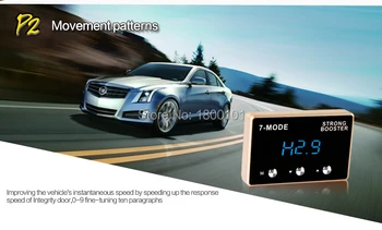 

Motor Strong Booster 7mode car Electronic Throttle Controller for Volkswagen Jetta Bora Golf4 Polo Passat B5 Lavida(lai vi de)