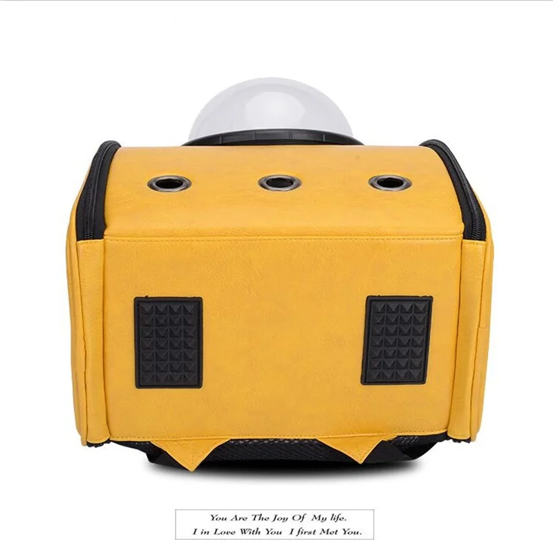 Pet Travel Carrier Portable Outside Bag Space Capsule Shaped Breathable Pet Backpack Multifunction Dog Carry Bag
