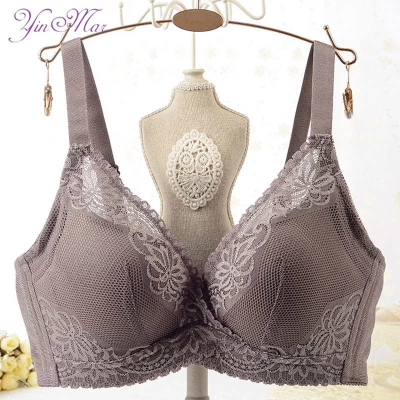 YinMar New High Quality Bras for Women Push Up 100 ABC Thin Cups