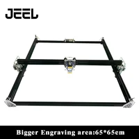 cnc קאטר DIY חרט לייזר / אזור עבודה קאטר 65 * 65cm 0.5W / 2.5W / 3.5W / 5.5W / 15W 2Axis CNC נתב מיני סימון מכונת מתקדם צעצועים (1)