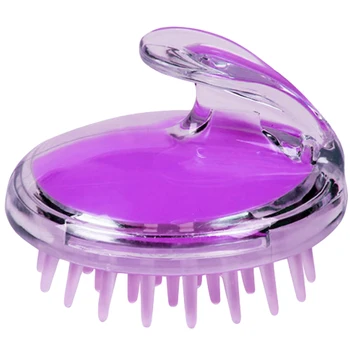 

Soft Clear Silicone Pro Head Hair Scalp Washing Brush Comb Soft Brushes Cleaning Care Tool Shower accessories Reduce Hair Loss