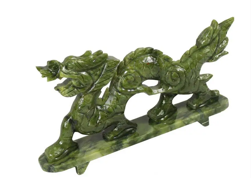 Jade Dragon ornaments, home living room ornamentsin Figurines