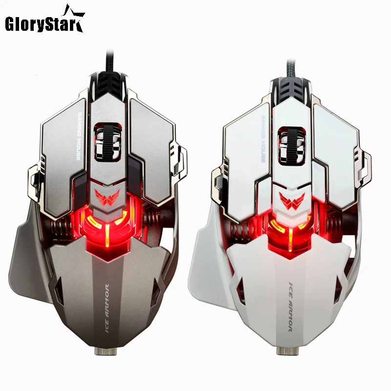 

GT650 gaming mouse e-sport mouse 5 color luminescence 4000DPI for Game Playerunknown's Battlegrounds Eat Chicken