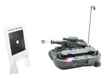 Rc tank 24883 boy toys 4CH large fire BB bullets shooting land and water amphibious remote