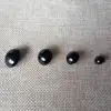 40pcs Black Decorative Buttons with shank Animal eyes nose Buttons Crafts Sewing Scrapbooking DIY Apparel Sewing accessories 3
