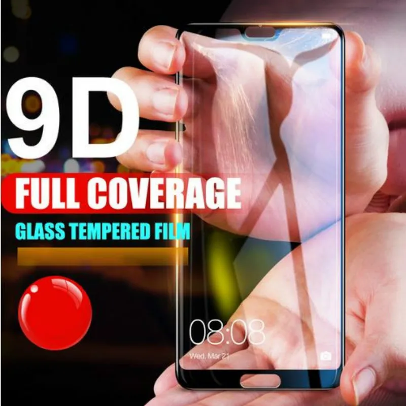 Закаленное стекло 9D с полным покрытием для Huawei Honor 10i 20i 8S 8A 10 8 9 lite P20 P30 Pro Lite Y5 Y6 Y9 P