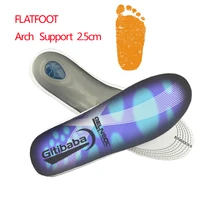 Gitibaba EVA Adult Flat Foot Arch Support Orthotic Insole Foot Care for Men Women Insoles Orthopedic Shoes Silicone Insoles