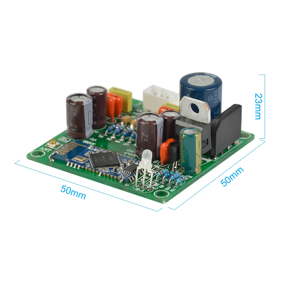 AIYIMA высокого класса CSR A64215 APTX Bluetooth приемник аудио доска портативный PCM5102A декодер плата стерео чистая музыка DC 8-12 В