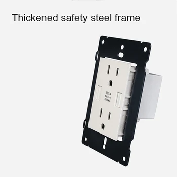 

Dual USB Wall Outlet Charger Port Socket High Speed with 15A Electrical Receptacles #4