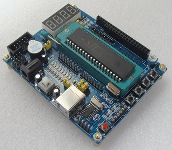 

Free Shipping! 51 MCU development board / MCU learning board test board / USB download programs / CH340 chip LY51