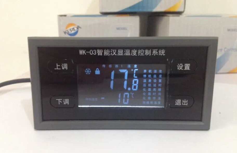 

Double Probe Alarm Output Digital Display Intelligent Temperature Controller for Cold Storage Zone