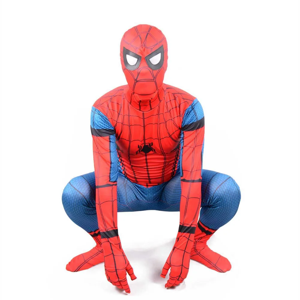 New Spiderman Costume for Kids 2017 Tom Holland Spider Man Cosplay