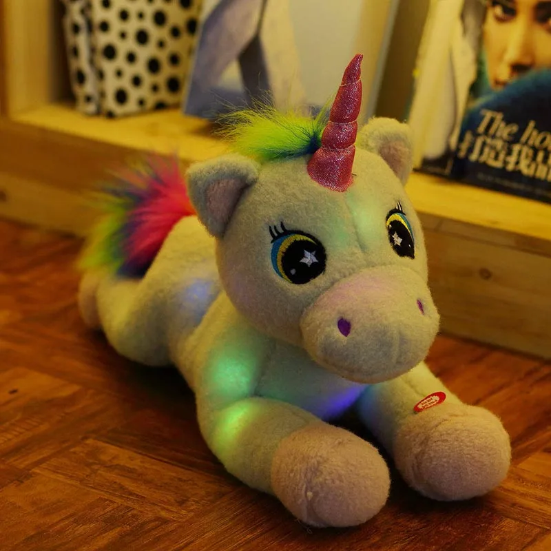 Led Unicorn Light Up Unicorn Plush Toy Adopt Me! Neon Unicorn LED