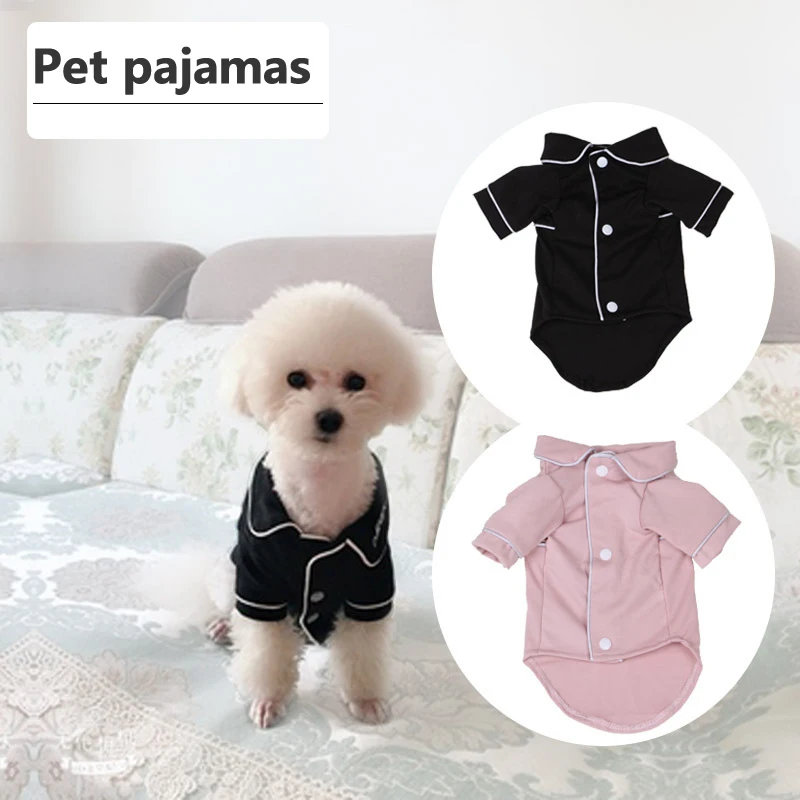 

Dog Pajamas Winter Dogs Jumpsuit Fashion French Clothes for Dogs Chihuahua Ropa Perro Small Dog Clothing