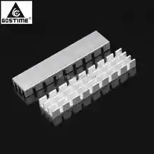 5Pcs Gdstime 50x11x5mm Memory Heatsink CPU GPU IC Chip Cooling Aluminum Heat Sink for david moreno customized diy laptop cpu gpu brass heatsink super heat pipe graphics card cooling tube oblate copper pipe