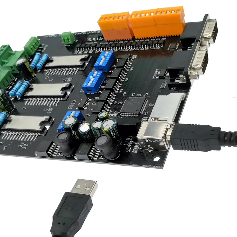 Драйвер платы USB CNC MDK2 100 кГц секционная плата 3 оси tb6560 интерфейс драйвер контроллер движения