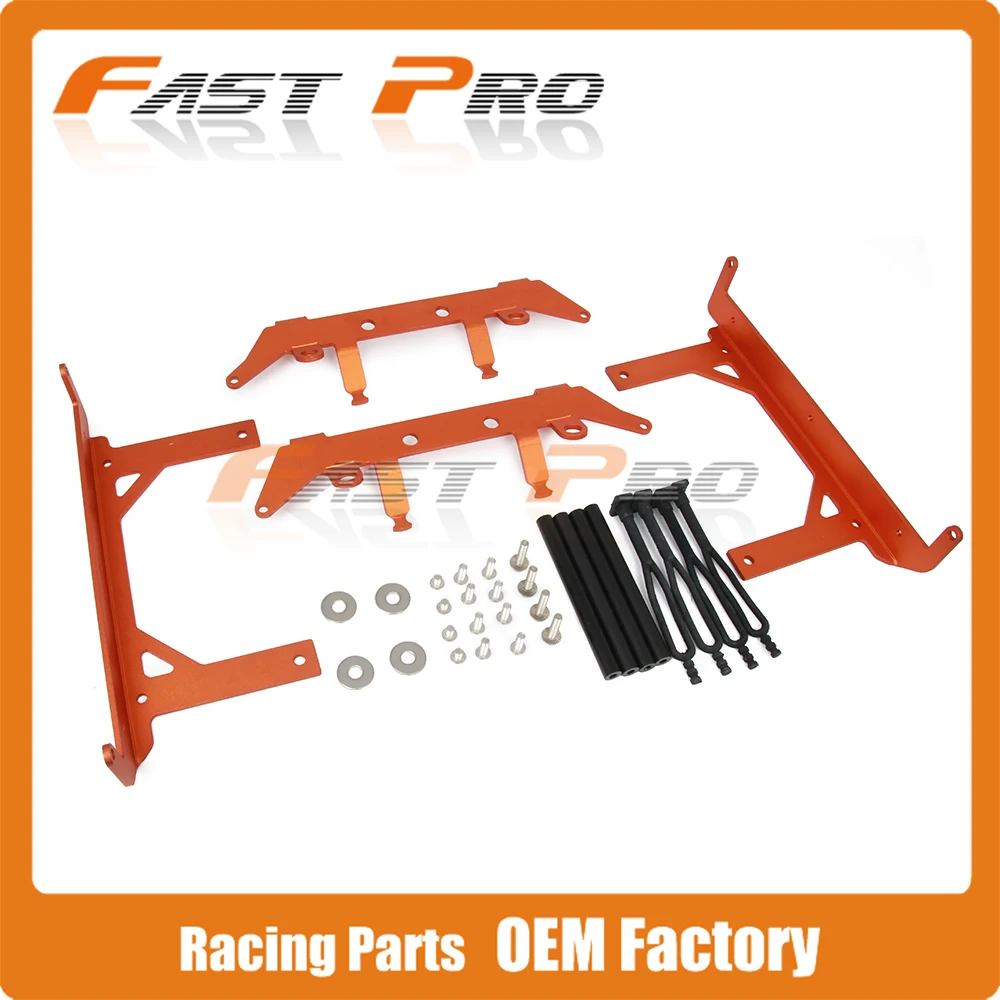 Motorcycle Radiator Guard Bracket Set bottom bracke For KTM SX SXF XCF 125 250 300 350 400 450 2016 All Models 125-500 2017 2018 Motorcycle Radiator Guard Bracket Set bottom bracke For KTM SX SXF XCF 125 250 300 350 400 450 2016 All Models 125-500 2017 2018