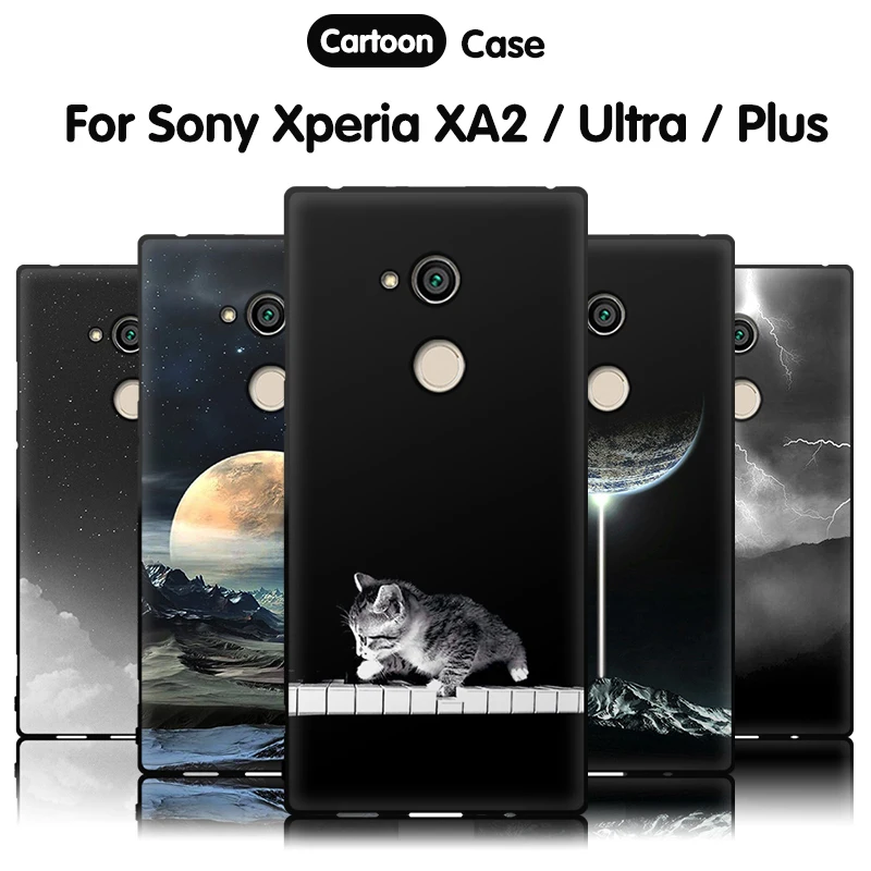 EiiMoo силиконовый чехол для телефона для sony Xperia XA2 Ultra чехол для sony XA2 Plus милый мягкий чехол для sony Xperia XA2 Ultra Plus чехол