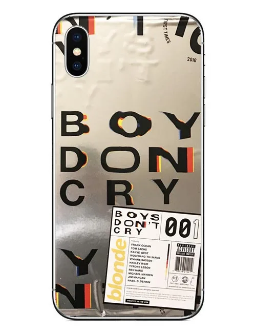 Жесткий чехол для телефона Frank Ocean Blonde Apple iPhone X 8Plus 8 XS Max XR 7 6sPlus 6s 6Plus 6 5 5S