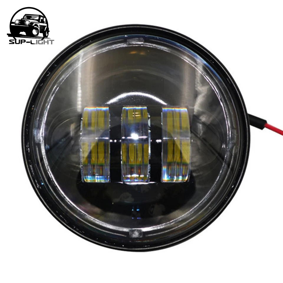 (2 шт./компл.) 4 5 дюймов Led противотуманная фара для мотоцикла светодиодный