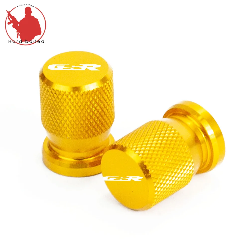 For SUZUKI GSR750 GSR600 GSR 750 600 400 2017 2018 2019 Motorcycle Accessories Wheel Tire Valve caps CNC Aluminum Airtight Covers (6)