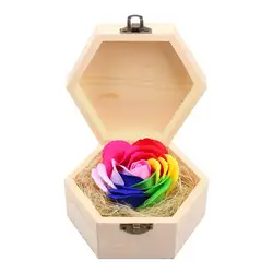 Мыло Цветы Подарочная коробка на день рождения подарки учительницы пять слоев порошка
