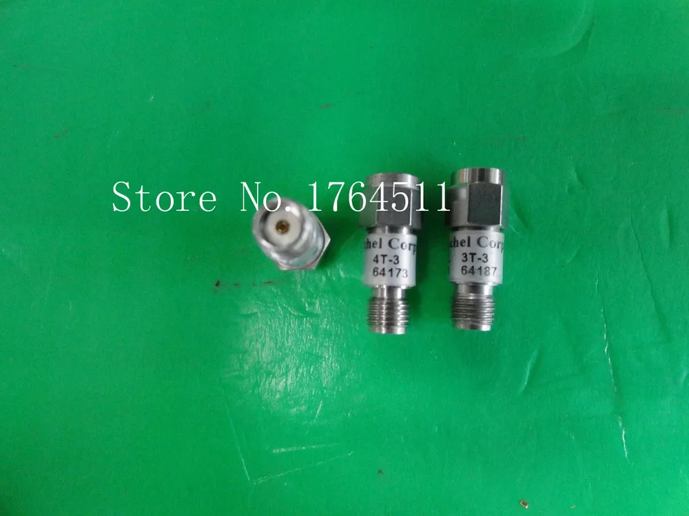 

[BELLA] WEINSCHEL 4T-3 DC-18GHz 3dB 2W SMA RF coaxial fixed attenuator --2PCS/LOT