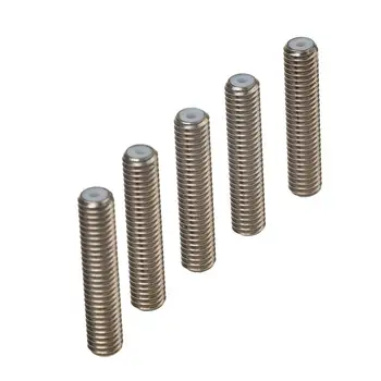 

5PCS/lot M6*30mm Teflon Nozzle Throat 3D-Printer Parts for A8 3D printer MK8 Tube Makerbot 3D Printer Extruder End 1.75mm