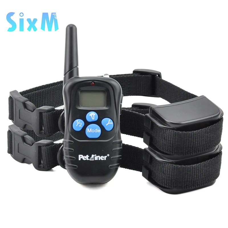 Rechargeable and Rainproof 300 Meters Wireless Pet Training E-collar for 2 Dogs | Дом и сад