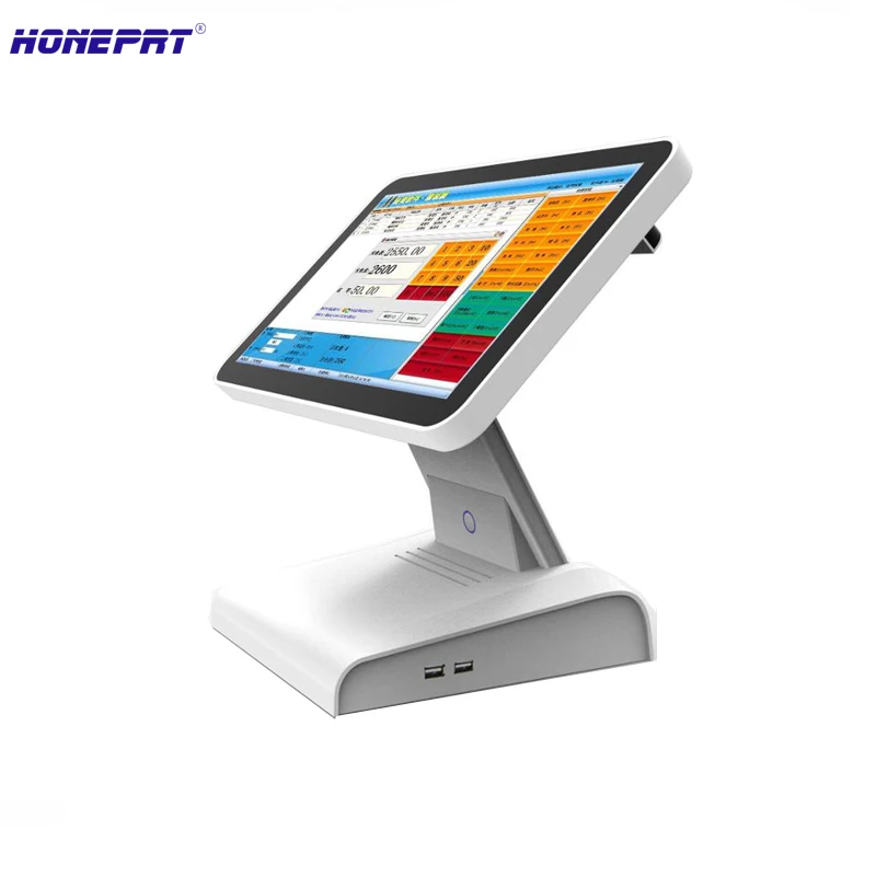 15 дюймовый светодиодный дисплей pos machine с 32G SSD высокоскоростной HDD HS B156|Детали