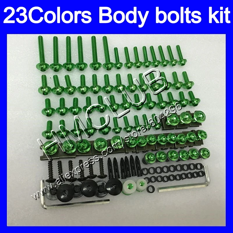 Полный Комплект болтов обтекателя Для KAWASAKI NINJA ZX10R 08 09 10 11 ZX 10R Φ 2008 2009 2010 2011 полный